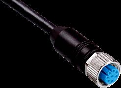 M, polos, recto, Con codificación SICK Cabeal B: Extremo de cable suelto Cable: Apantallado, m Cable de extensión S00 Mini Remote Cabeal A: Conector hembra, M, polos, recto, Con codificación