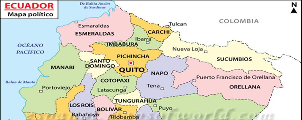 2.2.1.3.3. Microambiente interno Ecuador Ecuador, oficialmente denominado República del Ecuador, es un país latinoamericano en la parte noroccidental de Sudamérica.