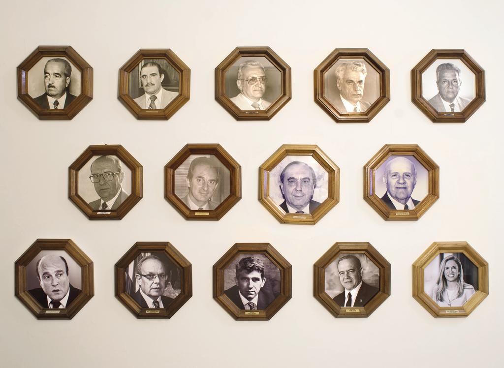 Mural de la presidencia de ANCAP 1931-2020, Uruguay EL