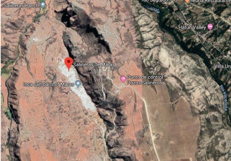 5 Delimitación del estudio 1.5.1 Delimitación espacial Atractivo: Las salinas de Maras del distrito de Maras Provincia de Urubamba Departamente del Cusco.