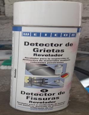 Detector de grietas revelador Tabla 2-4.