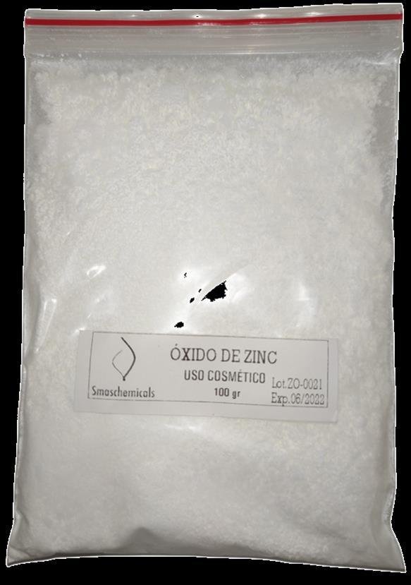 Óxido de Zinc USP (Protector Solar, etc.