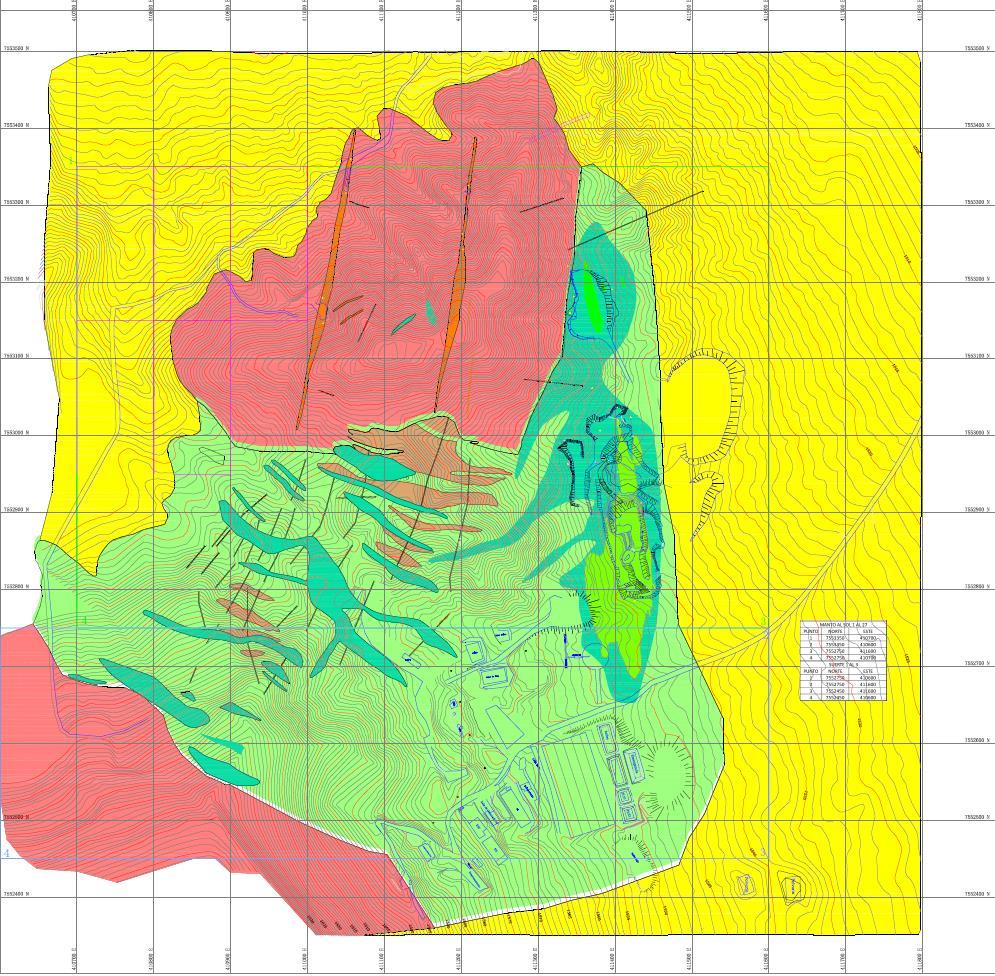 Plano N 1 Plano geológico escala 1:2.