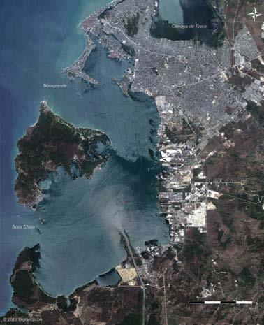 Introducción La Bahía de Cartagena de Indias (departamento de Bolívar, Colombia) se sitúa sobre el litoral del Caribe entre 10 15 a 10 25 de latitudes Norte y 75 29 a 75 37 de longitudes Oeste