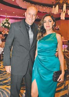 contrajeron matrimonio, Sayra Rodríguez y el ingeniero Marco Baez.