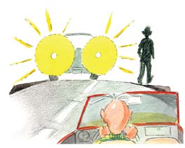 COSAS IMPORTANTES Cuando estacione en una vía pública sin alumbrado, encienda las luces de estacionamiento.