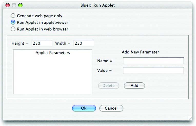9 Creando applets. 9.1 Poniendo en marcha un applet. Sumario: Para poner en marcha un applet, seleccione Run Applet en el menú emergente del applet.