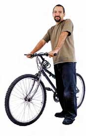 4. Una bicicleta a tu medida 1 CAPÍTULO Todo en una bicicleta es ajustable, excepto el cuadro.