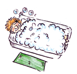 Tomar un baño de agua a temperatura corporal tiene un efecto relajante, por lo que es una actividad que favorece el sueño.