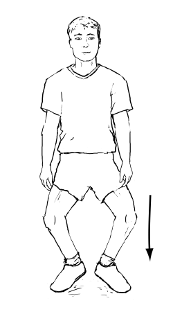 NIVEL 4 Inicio: Acostarse de espaldas con un objeto cilíndrico bajo la rodilla. Colocar una pesa en el tobillo. Ejercicio: Extender la rodilla y levantar el talón.