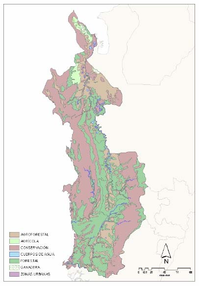 Mapa 2: Vocación de uso de los suelos del Chocó Fuente: IGAC. IV.