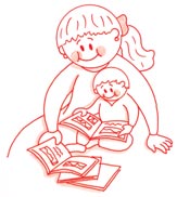Historias familiares Para niños entre las edades de 3 a 6 años El relatar historias de la familia permite que su niña aprenda más acerca de las personas importantes en su vida.