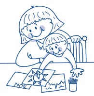 Los primeros intentos para escribir La lectura y la escritura van juntas. Mientras que su niño aprende una está aprendiendo la otra.