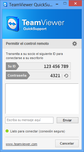 Ordenadores & contactos: gestión de contactos Menú Invitar Conectando Agregar ordenador o contacto Propiedades Descripción Haga clic en la opción para invitar al chat a contactos adicionales.