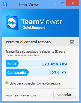 Módulos de TeamViewer 11.2 El módulo TeamViewer QuickSupport TeamViewer QuickSupport es una aplicación en forma de archivo ejecutable.
