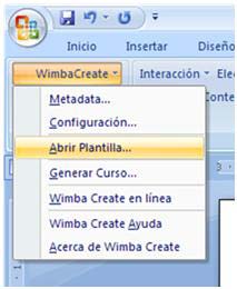 lo creaos utilizando una herramienta muy sencilla: MS Wimba Create.