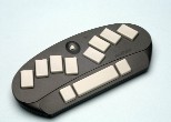 Pegatinas autoadhesivas en braille Pegatinas para colocar sobre las teclas de un teclado convencional. Las hay con diferentes contrastes entre el fondo y los símbolos y también transparentes.