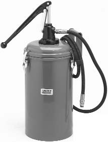 Seleccione de entre las unidades de bombeo con capacidad de 2500 a 5000 psi para un servicio de lubricación normal o lubricación de cojinetes empotrados.