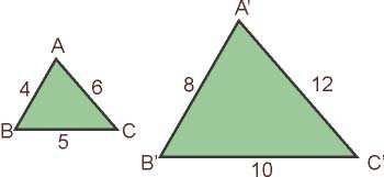 Un triángulo tiene lados de 6 cm, 7 cm y 7 cm. Un triángulo semejante a él tiene un perímetro de 60 cm. Cuánto miden sus lados?.3.