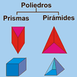 Poliedros irregulares Los poliedros irregulares se clasifican en dos grandes grupos: prismas y pirámides. Veamos a continuación, sus características. 1.