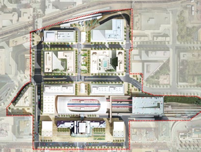 Denver hizo una planificación extensiva sobre las áreas que rodean ciertas estaciones de LRT.