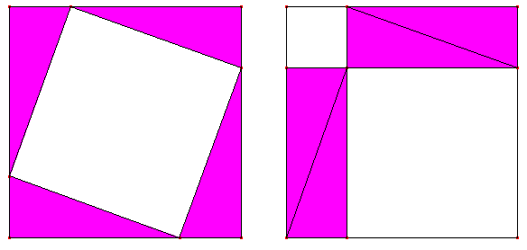 La circunferencia que contiene a los vértices del triángulo se llama circunscripta (es la más chica, dentro de la cual podemos dibujar ese