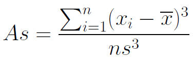 Asimetría Interpretación del coeficiente de Pearson: los valores menores que 0 indican asimetría negativa; los mayores, asimetría positiva y cuando sea cero, o muy próximo a cero, simétrica.