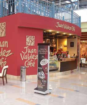 Ecuador Las operaciones en este país se siguieron consolidando durante el 2012, se abrieron dos tiendas para tener