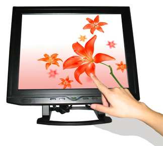 La pantalla táctil es similar a una pantalla convencional, pero tiene la capacidad de reconocer la zona de la misma donde se realiza un contacto con el dedo.