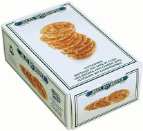 Biscuits de Frutos y Especias Biscuits de Canela Biscuit con el sabor típico de la canela apoyado por el gusto natural de la mantequilla pura. 75 grs.