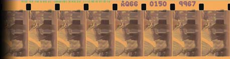 TECNOLOGÍA DE LOS NÚMEROS KODAK KEYKODE Números KEYKODE de 16 mm Los números clave y los Números KEYKODE de las películas de 16 mm, 35 mm y 65 mm siguen todos el mismo formato, excepto que el punto