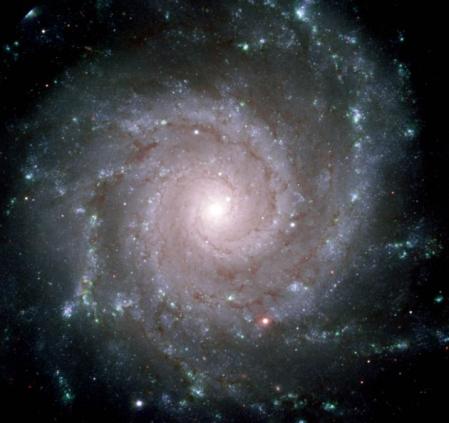 Figura 27: Fotografía de la galaxia M47 que tiene un tamaño como el de la Vía Láctea y es también una galaxia espiral.
