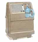 El tanque contiene unos medidores de presión que pueden usarse para ajustar el flujo de oxígeno (su médico determinará el flujo que usted necesita).