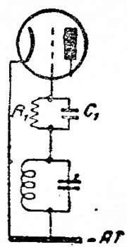 Además, en lugar de ser conectada al cátodo a través del circuito oscilante (figura 60), la resistencia R1 puede ser conectada directamente (figura 61 bis)... Pero qué está dibujando usted ahí?