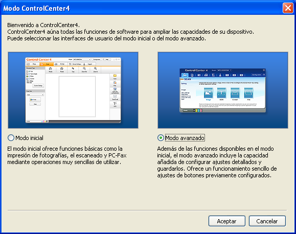 6 Cómo escanear en un ordenador6 Escaneado de un documento como archivo PDF utilizando ControlCenter4 (Windows ) 6 (Para usuarios de Macintosh) Consulte Escaneado en la Guía del usuario de software.