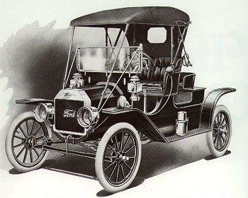 Fordismo Figura 1. El Ford Modelo T (popularmente conocido como el Tin Lizzie). Modo de producción en cadena que llevó a la práctica Henry Ford, fabricante de automóviles de Estados Unidos.