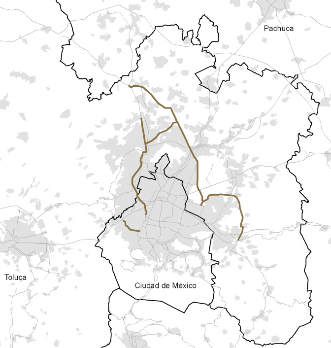 planeación de transporte Obrascón-Huarte-Laín (OHL) Num Autopista.