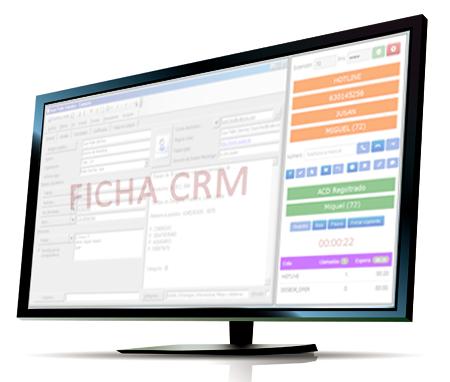 Módulos Software de Fidelity Aplicación Agente Se trata de una aplicación para navegador Web que permite la agente iniciar sesión en el sistema, visualizar los datos de las llamadas y controlar su