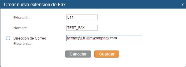 Ahora la configuración de fax está configurada.