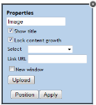 Configuración del Portal: Drag and Drop Seleccione qué App de la lista quiere añadir Drag and Drop al área de