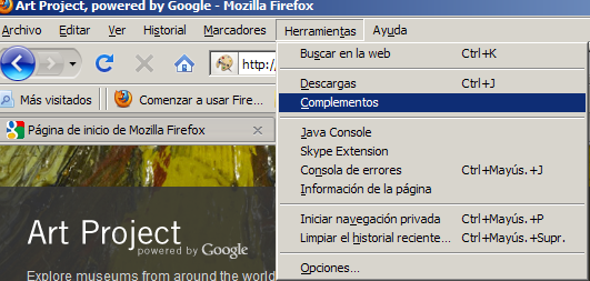 para entornos educativos Mozilla Firefox pág. 12 2. El marcador quedará guardado en la barra de marcadores. 3.