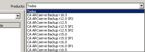 Información general de la GUI de CA ARCserve Backup Patch Manager Menú Informes Le permite seleccionar y mostrar de forma manual los informes de estado de los parches.