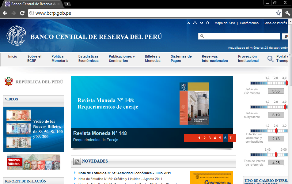 Páginas Gubernamentales del Perú Escribir institución gubernamental (*.gob.