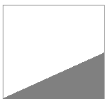 9.) Si el lado del cuadrado mide 6cm. El área de la región sombreada es: a) b) c) 10.) ABCD es un cuadrado. M es el punto medio del lado BD.