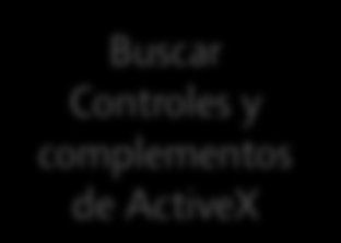 REQUISITOS TÉCNICOS Configurar Internet Explorer para Galicia Office 6 Ejecución de controles ActiveX 7 Configurar el navegador para soportar Javascript Nivel Personalizado Buscar Automatización