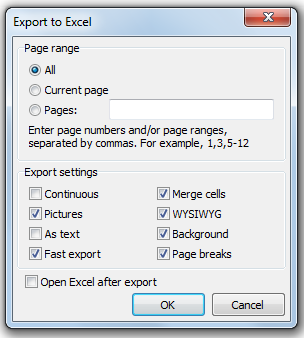 2-Desplegara una lista de funciones, seleccionamos Excel table(ole).