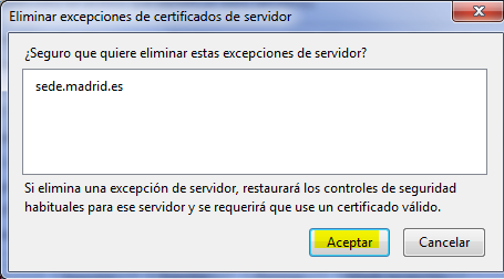 En el menú de Firefox accede a ->opciones->pestaña Avanzado->pestaña Certificados->Ver