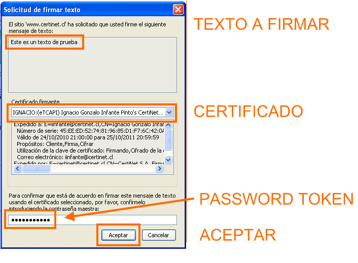 dll Probar firmar entrando desde Firefox a www.certinet.