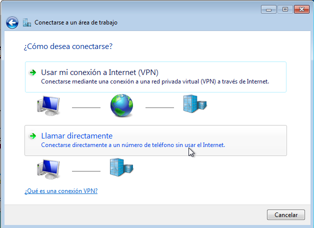 d) Conexión desde un cliente Windows y GNU/Linux VPN a un servidor VPN.