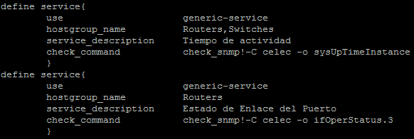 Figura 4.20: Modelo de configuración para los hosts Fuente: Resultado de la investigación Luego se creó el archivo services.